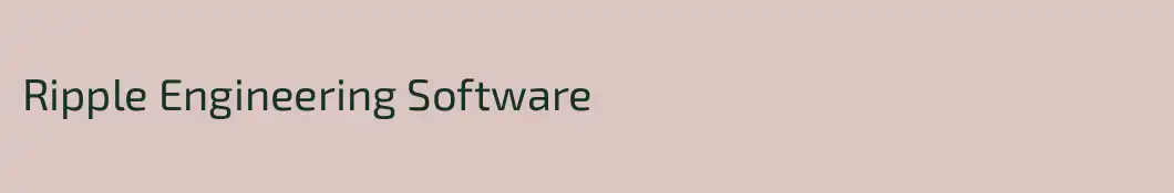 Ripple Engineering Software